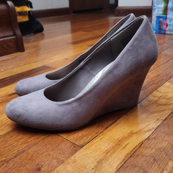 dexflex comfort Shoes - 🎉 Light Gray Heels